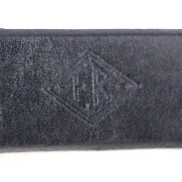 Eddie Bauer BLACK GENUINE LEATHER 1.25"Wd CASUAL DRESS MEN'S BELT Sz 38 (28D - Picture 11 of 15